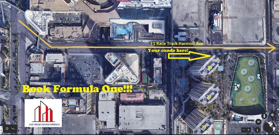 Mgm Signature-34-821 1Br2Ba F1 Strip View Balcony Las Vegas Ngoại thất bức ảnh