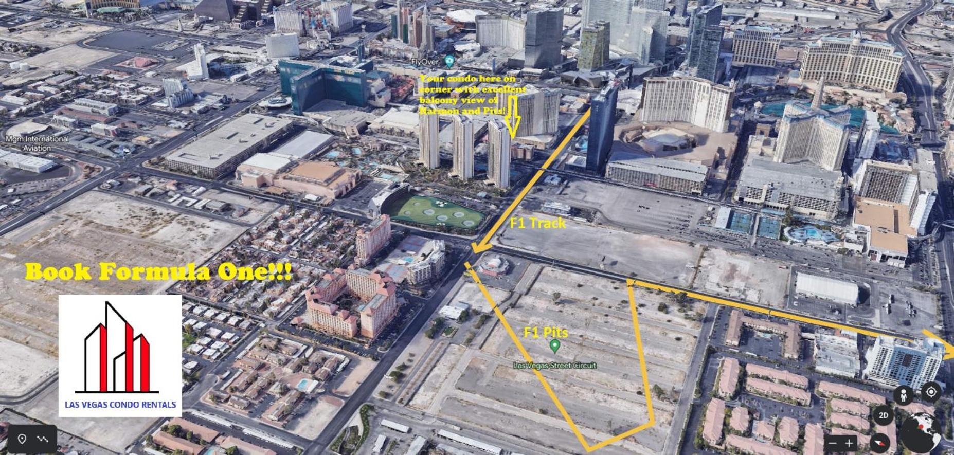 Mgm Signature-34-821 1Br2Ba F1 Strip View Balcony Las Vegas Ngoại thất bức ảnh